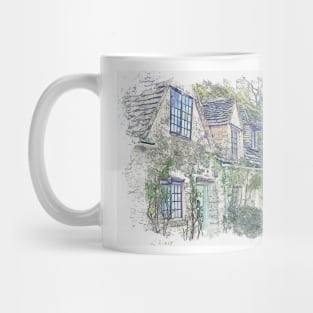 Bibury Beautiful English Village Mug